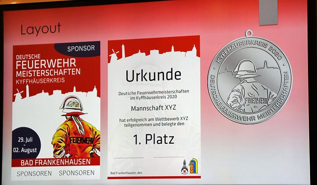 Bild: Vorschau auf die Deutschen Feuerwehrmeisterschaften