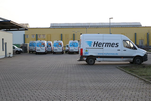 Bild: Beim Nordh&auml;user Hermes Depot steht alles stillt