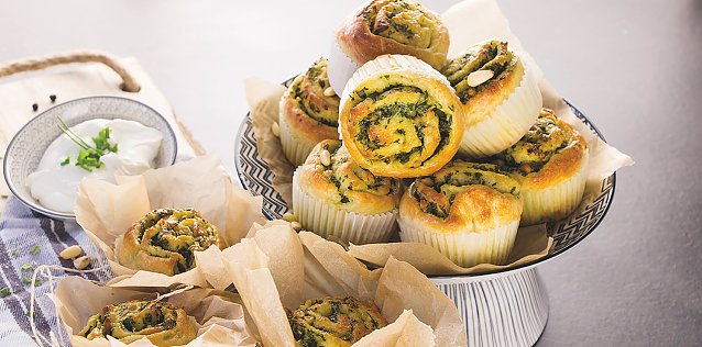 Bild: Kartoffel-Baerlauchmuffins