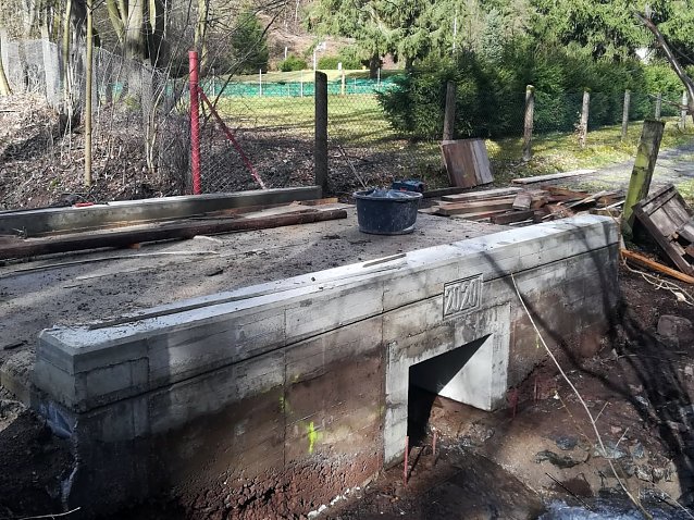 Bild: Sanierung der Br&uuml;cke