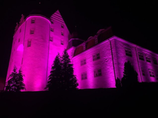 Bild: Heringer Schloss in der Walpurgisnacht