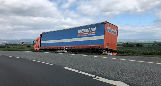 Bild: Unfall auf der B4
