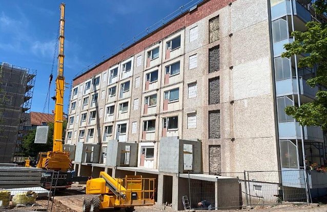 Bild: Bauvorhaben wird realisiert