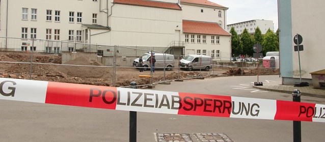 Bild: Blindg&auml;nger am Nordh&auml;user Theater entdeckt 