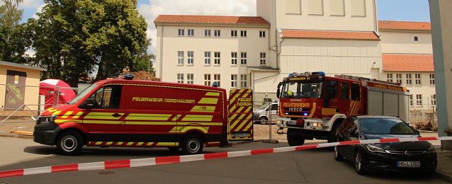 Bild: Am Nordh&auml;user Theater wurde heute ein weiterer Blindg&auml;nger entdeckt