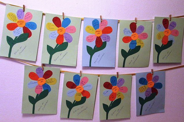 Bild: Blumen der Dankbarkeit
