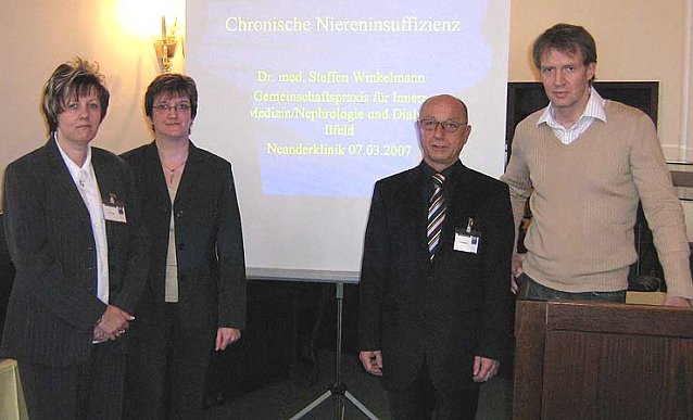 Bild: R&ouml;der, Walzel, H&ouml;fert, Winkelmann (v.l.n.r.)