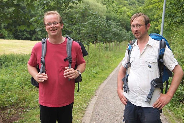 Bild: Pfarrer Friedemann B&uuml;ttner (links)