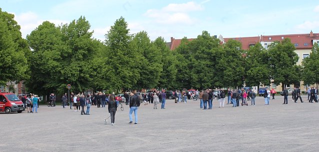 Bild: Auf dem Agust-Bebel-Platz wird ein Parkhaus geplant