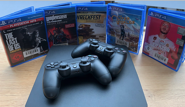 Bild: Zur Mediensammlung der Bibliothek geh&ouml;ren auch digitale Spielewelten
