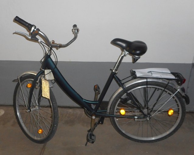 Bild: Wem geh&ouml;rt dieses Damenrad?