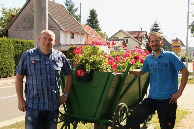 Bild: Mit Kreativit&auml;t und Mut durch die Krise: Mike Muth und Stefan Hofmann
