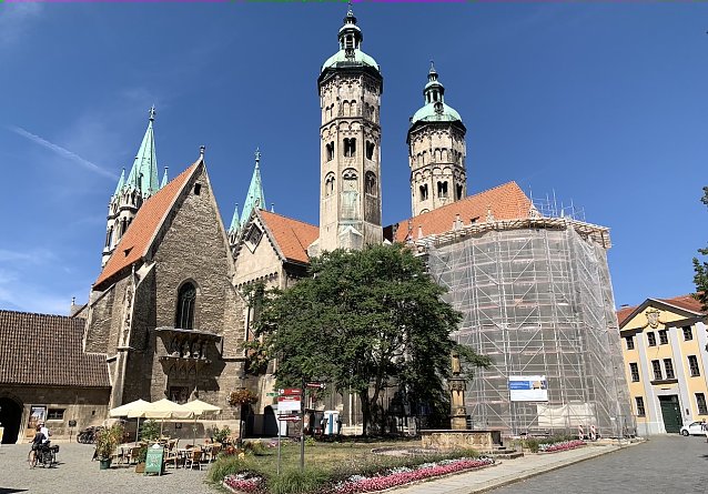 Bild: Domplatz in Naumburg