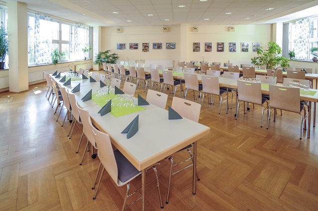 Bild: Blick in den gro&szlig;en Saal des Nordhaus