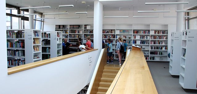 Bild: Stadtbibliothek kehrt ab September mit alten &Ouml;ffnungszeiten zur Normalit&auml;t zur&uuml;ck