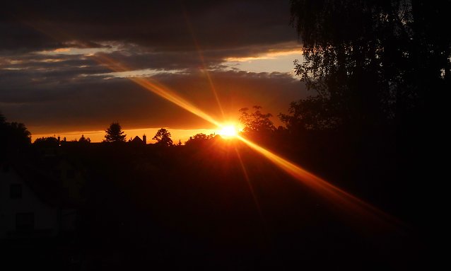 Bild: Sonnenuntergang