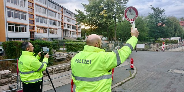 Bild: Achtung, Kontrolle - heute startet in Nordth&uuml;ringen wieder die Schulwegs&uuml;berwachung der Polizei