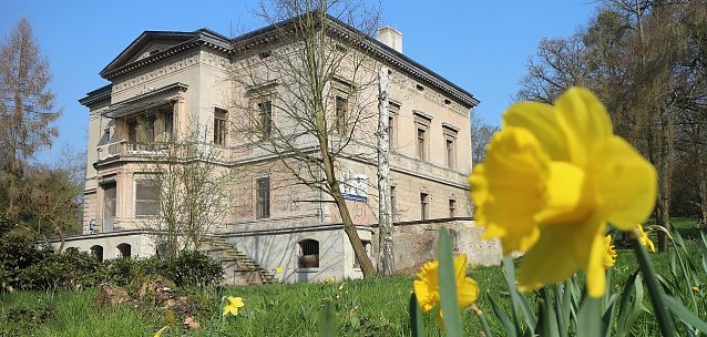 Bild: Im kommenden Fr&uuml;hjahr sollen im Park Hohenrode nicht nur die Blumen mit frischer Farbe strahlen