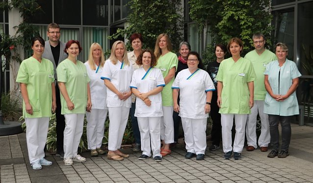 Bild: Das neue Team im S&uuml;dharz Klinikum