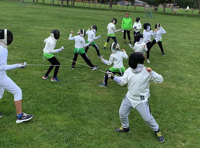 Bild: Trainingsstart f&uuml;r Nordh&auml;user Fechter