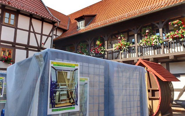 Bild: Notfall&uuml;bung im Museum Tabakspeicher