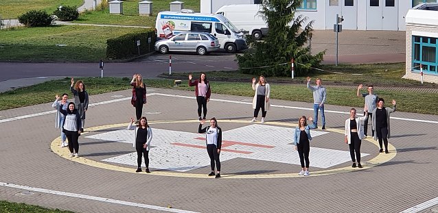 Bild: Auszubildende am S&uuml;dharz Klinikum