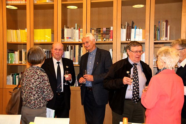 Bild: Peter Heiter (zweiter v. links) beim Empfang zum 40-j&auml;hrige Jubil&auml;um der St&auml;dtepartnerschaft Nordhausens mit Charleville-M&eacute;zi&egrave;res im April 2018