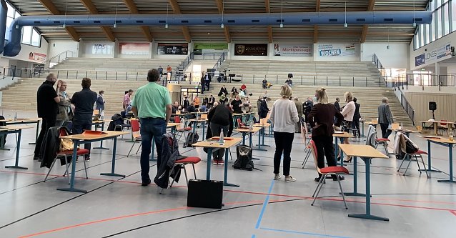 Bild: Kurz vorm Start des Kreistages