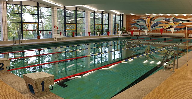 Bild: Schwimmhalle in Sollstedt