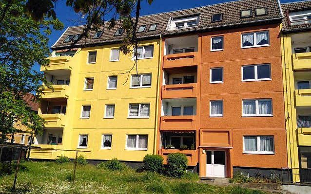 Bild: ie WBG &uuml;bernimmt aus die Wohnungen in der Wallstra&szlig;e