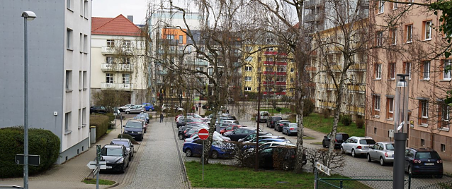 Bild: Parkpl&auml;tze am Nordh&auml;user Kino