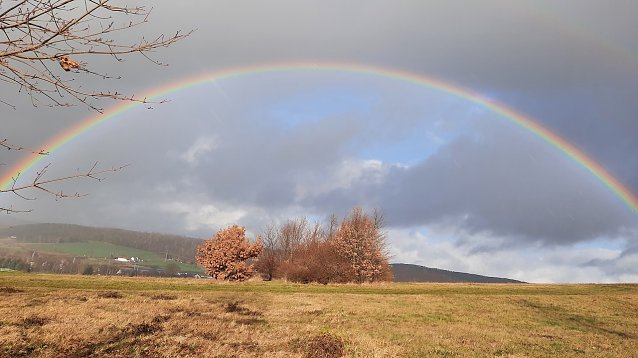 Bild: Regenbogen bei Bernterode