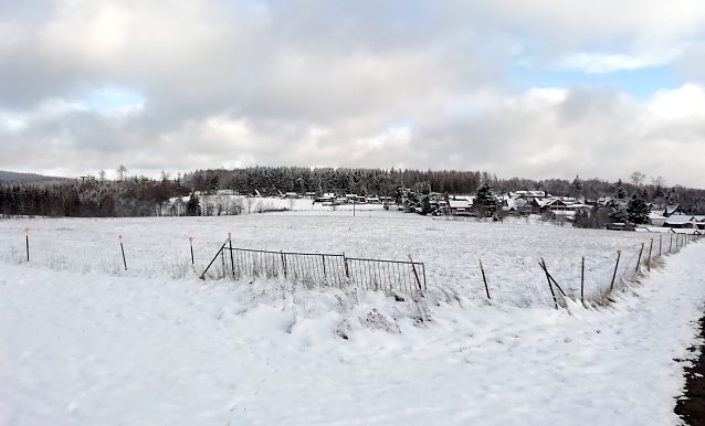 Bild: Winter im Harz&ouml;rtchen Sophienhof
