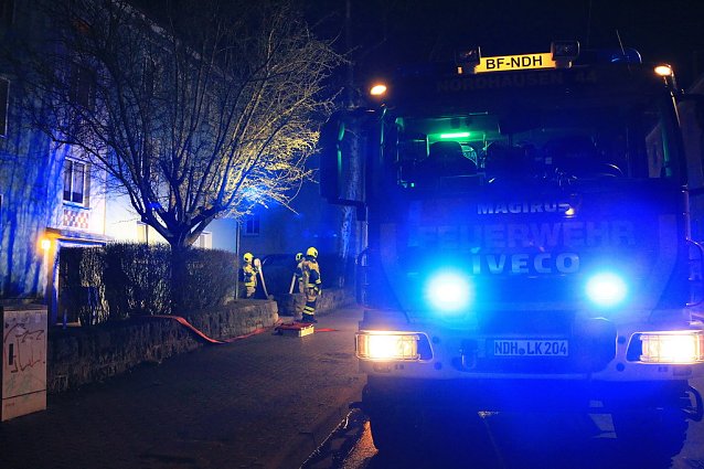 Bild: Feuerwehreinsatz am Taschenberg