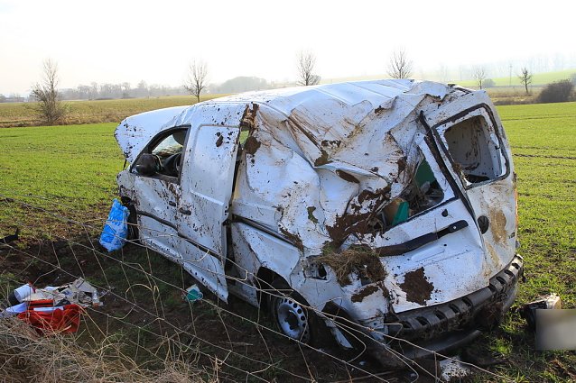 Bild: Autobahnunfall heute Vormittag