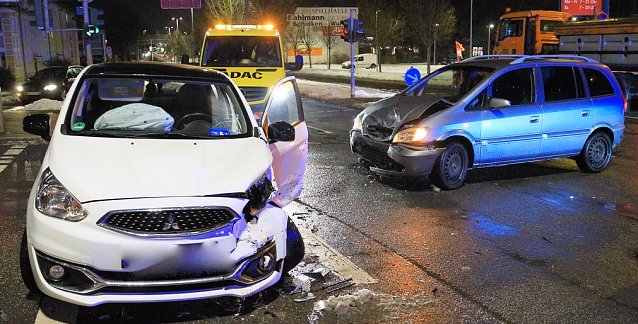 Bild: Unfall am Taschenberg