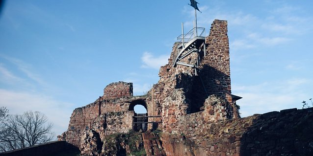 Bild: Burgruine Hohnstein