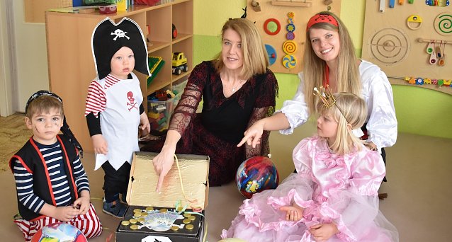 Bild: Fasching im Kindergarten
