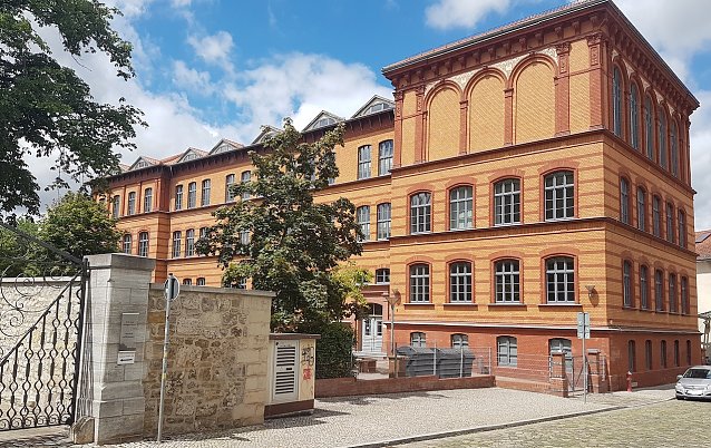 Bild: Das altehrw&uuml;rdige Humboldt Gymnasium in Nordhausen