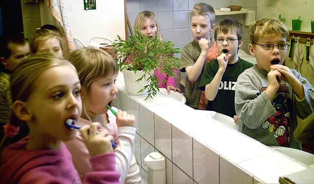 Bild: Saubere Z&auml;hne