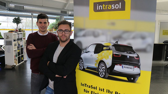 Bild: Unternehmensgr&uuml;nder Sebastian Kupfer (links) und Eric Benkenstein 2018