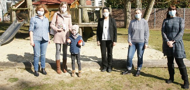Bild:  Auch Familie Hauptmann durfte sich &uuml;ber einen Gewinn freuen