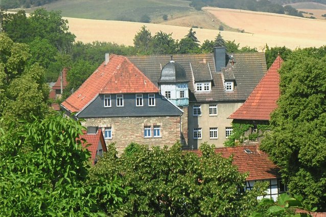 Bild: Das Humboldt'sche Schloss in Auleben
