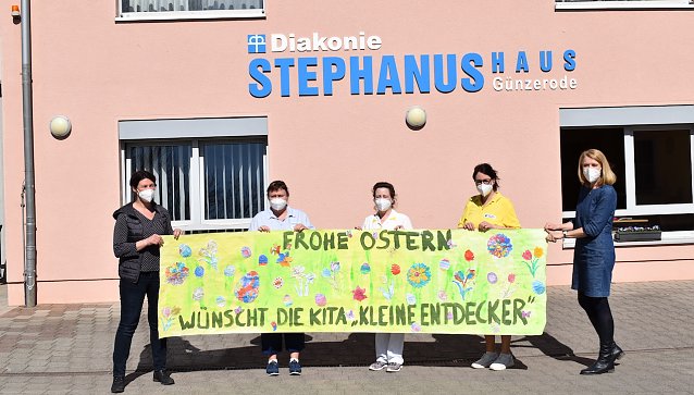 Bild: Osterw&uuml;nsche des Teams