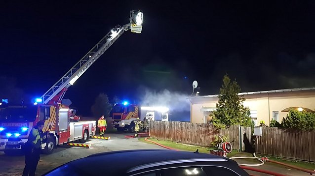 Bild: Wohnungsbrand hinter dem Hammer Markt