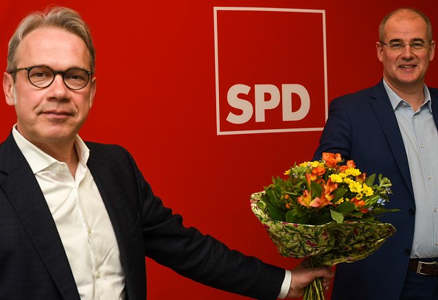 Bild: Georg Maier mit Matthias Jendricke