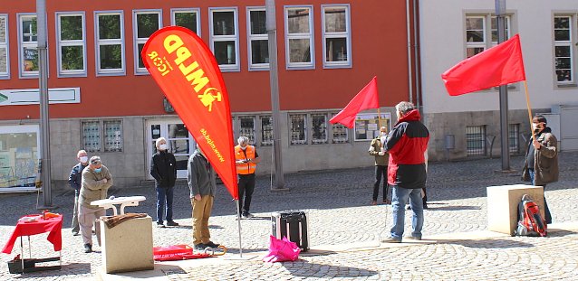 Bild: Foto von der Veranstaltung am vergangenen 1. Mai