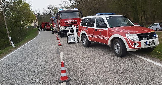 Bild: Unfall am Kyffh&auml;user