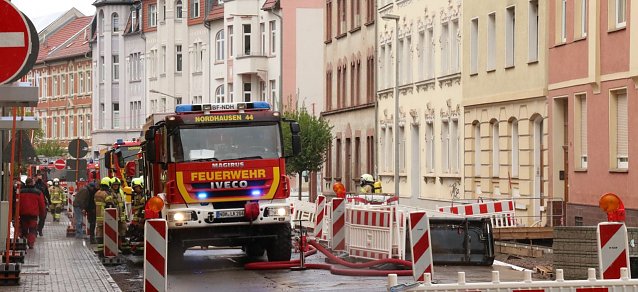 Bild: Gro&szlig;einsatz in der Hohensteiner Stra&szlig;e