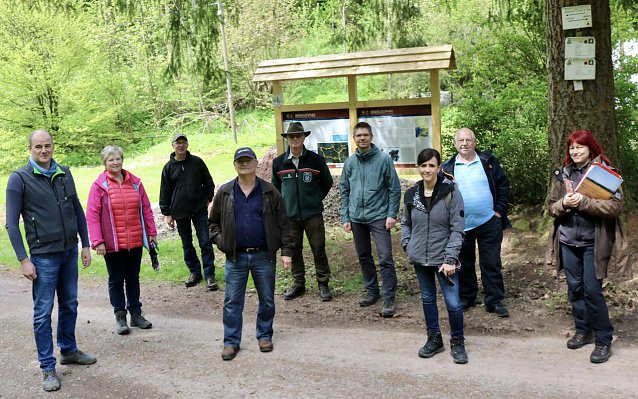 Bild: Er&ouml;ffnung des Bergbaulehrpfads